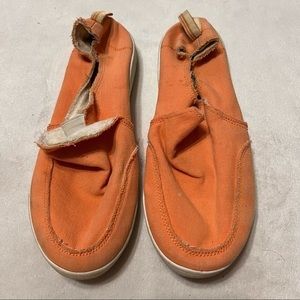 VIONIC BEACH Canvas Slip On Shoes Slippers 9.5